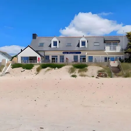 Appartement Pour 3 Personnes Sur La Plage Les Pieds Dans Leau Plonévez-Porzay Exterior foto
